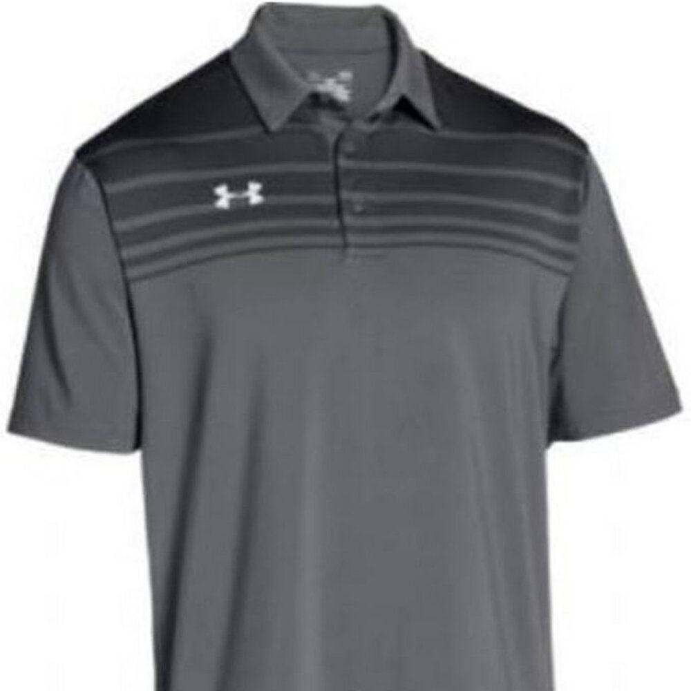 UNDER ARMOUR VICTOR LOOSE GOLF POLO MEN'S SIZE 3XL STRIPED POLO 1293909-040